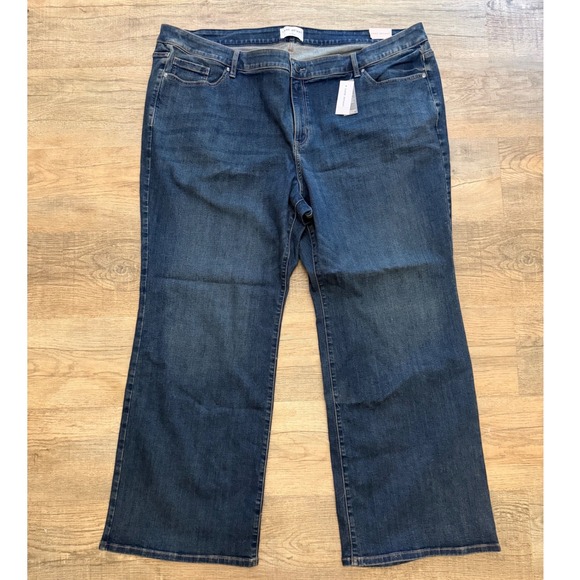 Lane Bryant Denim - Lane Bryant Signature Fit Bootcut Jeans Womens 28 Mid-Rise Blue Denim NWT